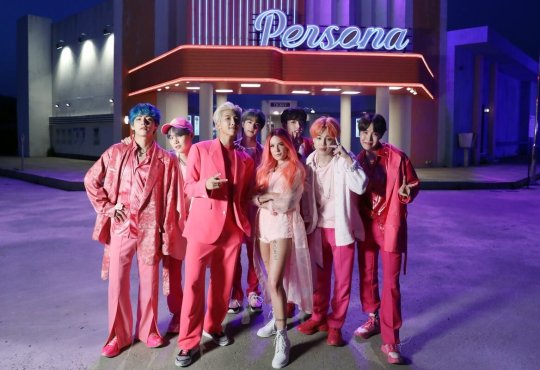 Halsey with BTS