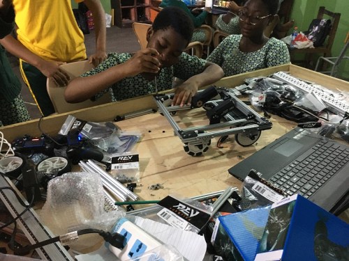 Aburi Girls SHS Global Robotics Competition