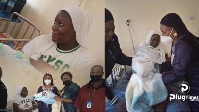 Yanusa Ranatu nysc member deliver birth baby