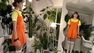 Lisa BlackPink Halloween Squid game dress 1